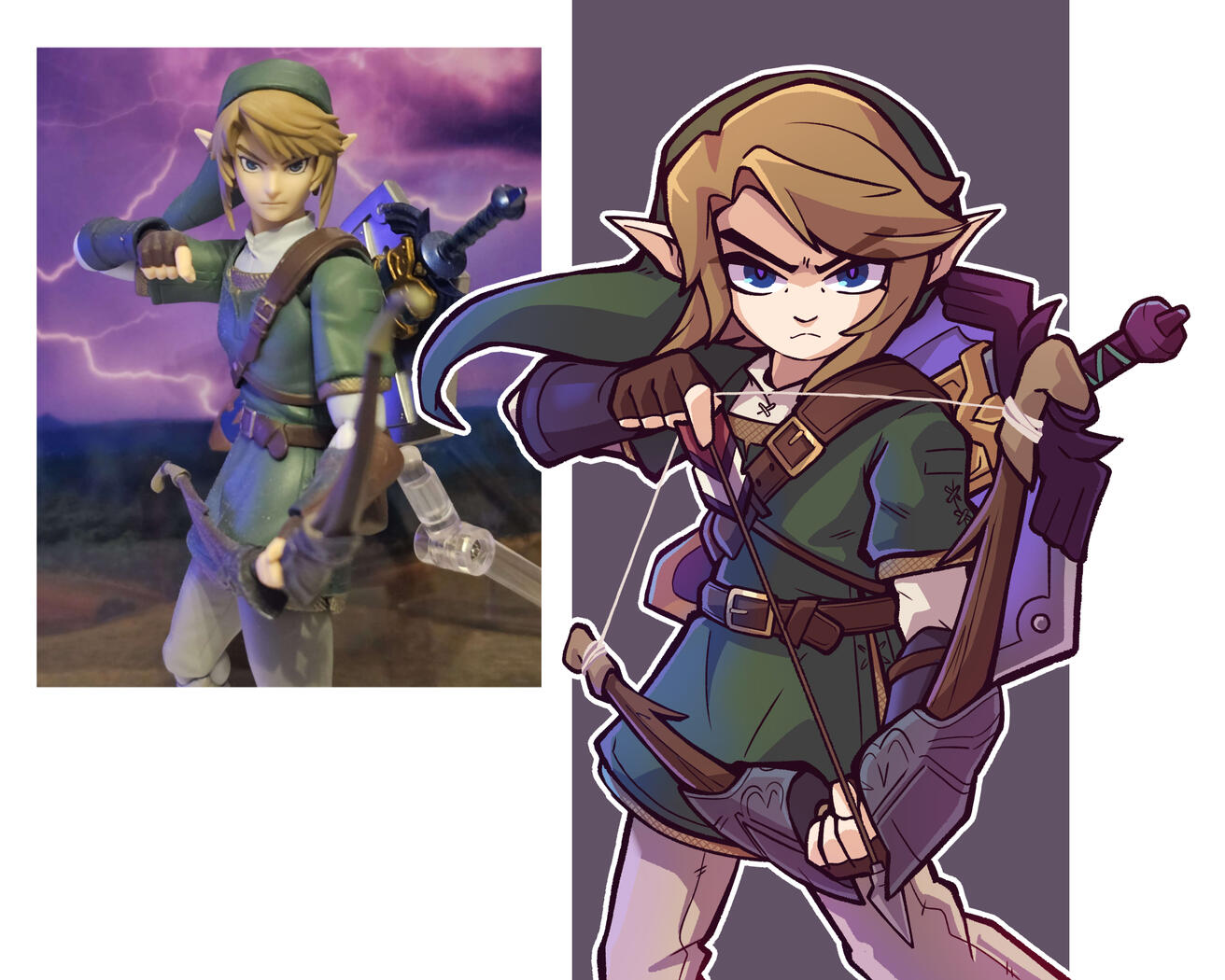 ~ Photo study of a Twilight Princess Link Figma ~
