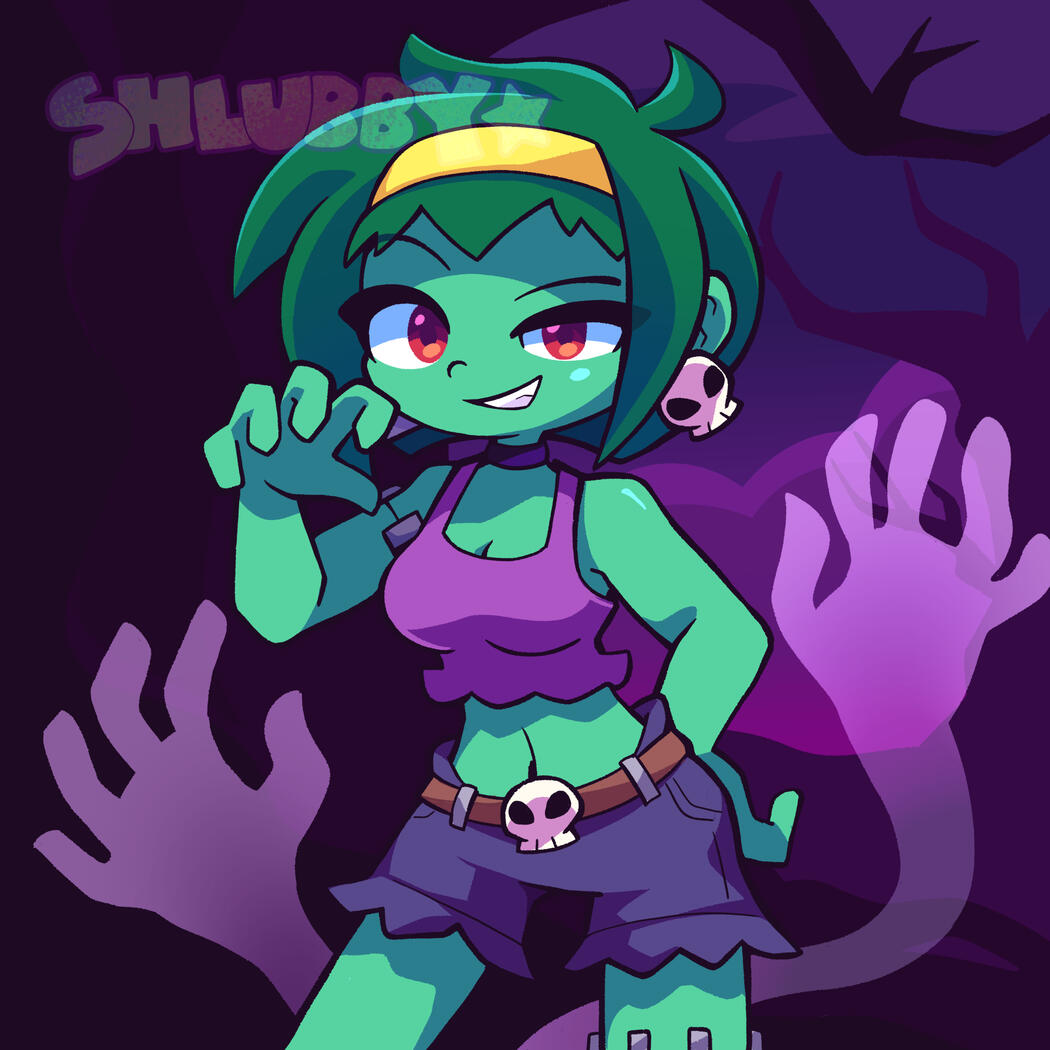 ~ Cover art of Rottytops from the Shantae series— commissioned by Qumu Music ~